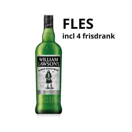 William Lawson's FLES incl 4 frisdranken